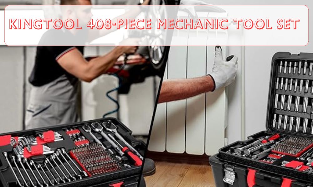 KingTool 408-Piece Mechanic Tool Set