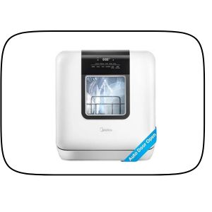Midea MDC17P2DWW Countertop Dishwasher