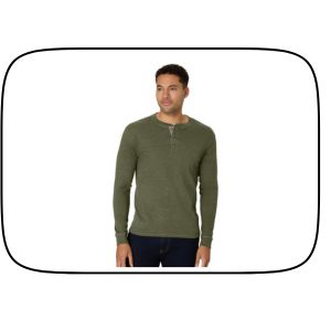 Hanes T Beefyt Henley