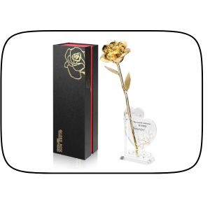 Gold Dipped Rose Real 24K Gold Rose
