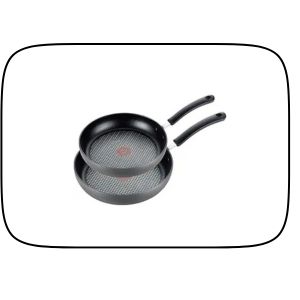 T-Fal Ultimate Hard Anodized Nonstick Fry Pan Set 2 Piece
