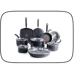 T-fal Ultimate Hard Anodized Nonstick Cookware Set 14 Piece