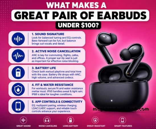 Best Wireless Earbuds Under $100