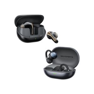 SoundPEATS Air5 Pro+ Noise Cancelling Earbuds & Clip1
