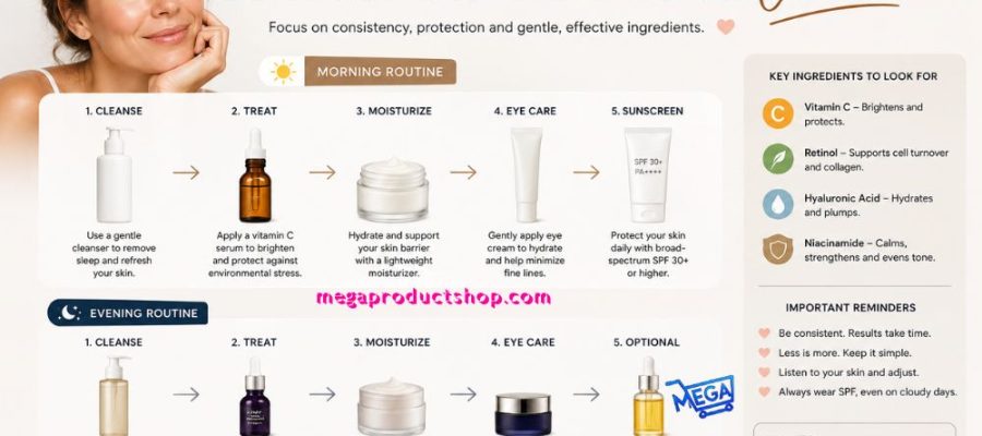 How To Build A Simple Skincare Routine Over 30