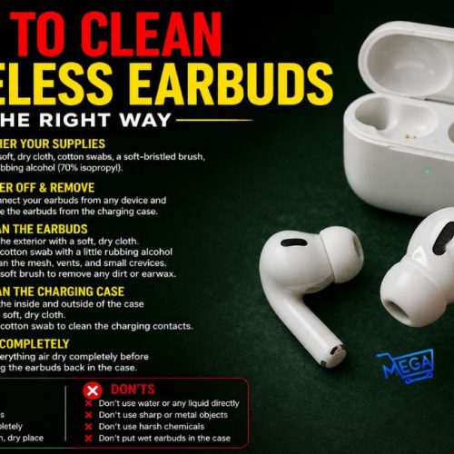 How To Clean Wireless Earbuds The Right Way