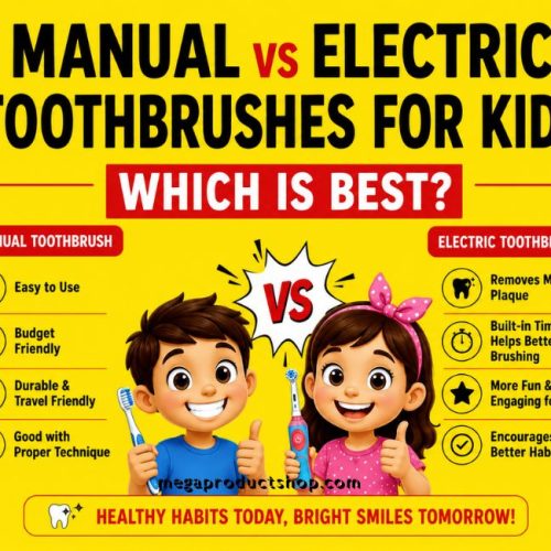 Manual vs Electric Toothbrushes for Kids|  Which Is Best?